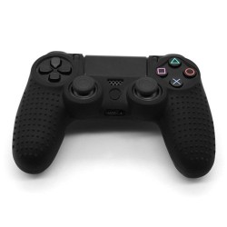Anti-Slip Grip Silicone Cover Protector Case for PS4 Controller - Black Anti-Slip Grip Silicone Cover Protector Case for PS4 Controller - Black