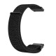 20mm Loop Fastener Nylon Weaven Smart Watch Strap for Huami Amazfit GTR 42MM / Amazfit GTS - Black Gadgets - Toys - Hobby