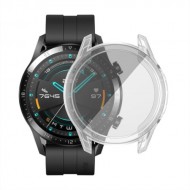 Θήκη Σιλικόνης Electroplated για Huawei Watch GT 2 46mm - Διάφανο