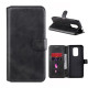 Classic Wallet Stand Flip Leather Phone Case for Motorola Moto G9 Play / Motorola Moto E7 Plus - Black Motorola Cases Mobile