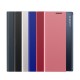 View Window Auto-absorbed Flip Leather Stand Protector Case for Samsung Galaxy S21 Ultra - Black Samsung Cases Mobile