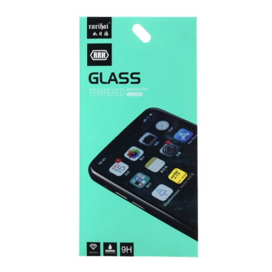 RURIHAI Σκληρυμένο Γυαλί (Tempered Glass) Προστασίας Οθόνης Πλήρης Κάλυψης για Samsung Galaxy S21 - Μαύρο Samsung Προστατευτικά οθόνης