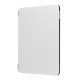 For iPad 9.7 (2018) / 9.7 (2017) Tri-fold Stand Leather Smart Case Cover - White Apple Cases Tablet