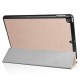 For iPad 9.7 (2018) / 9.7 (2017) Tri-fold Leather Cover Smart Case Stand - Rose Gold Apple Cases Tablet