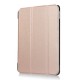 For iPad 9.7 (2018) / 9.7 (2017) Tri-fold Leather Cover Smart Case Stand - Rose Gold Apple Cases Tablet