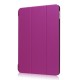 For iPad 9.7 (2018) / 9.7 (2017) Tri-fold Leather Smart Case with Stand - Purple Apple Cases Tablet