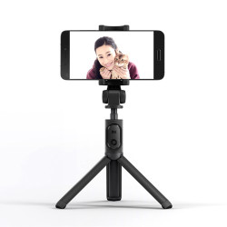 XIAOMI Selfie Stick Tripod Bluetooth Wireless Self Timer with 360 Degree Rotary Clamp for iOS / Android Smartphone - Black XIAOMI Selfie Stick Tripod Bluetooth Wireless Self Timer with 360 Degree Rotary Clamp for iOS / Android Smartphone - Black
