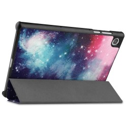 Pattern Printing PU Leather Tri-fold Stand Tablet Case for Lenovo Tab M10 HD Gen 2 TB-X306F / TB-X306X - Starry Sky Pattern Printing PU Leather Tri-fold Stand Tablet Case for Lenovo Tab M10 HD Gen 2 TB-X306F / TB-X306X - Starry Sky