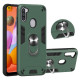 2 in 1 Armor Case PC+TPU Hybrid Shell with Ring Kickstand for Samsung Galaxy A11 (EU Version)/M11 - Green Samsung Cases Mobile