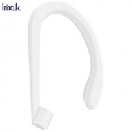 IMAK Silicone Ear Hooks for Apple AirPods Pro/AirPods with Charging Case (2016) (2019)/AirPods with Wireless Charging Case (2019) - White