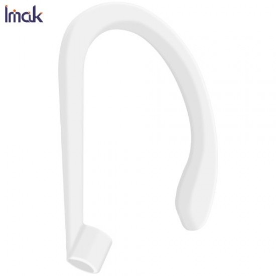 IMAK Silicone Ear Hooks for Apple AirPods Pro/AirPods with Charging Case (2016) (2019)/AirPods with Wireless Charging Case (2019) - White Gadgets - Toys - Hobby