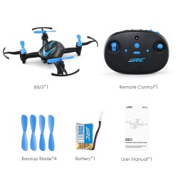 JJRC H48 Infrared Remote Control Quadcopters 360-degree Stunt Rollover Mini Drone Flying Toy - Blue JJRC H48 Infrared Remote Control Quadcopters 360-degree Stunt Rollover Mini Drone Flying Toy - Blue