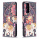 Pattern Printing Wallet Stand Flip Leather Phone Protective Shell for Huawei P smart 2021/Y7a - Elephant and Flower Huawei Cases Mobile