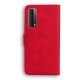 Leather Wallet Stand Phone Case for Huawei P Smart 2021 / Huawei Y7a - Red Huawei Cases Mobile