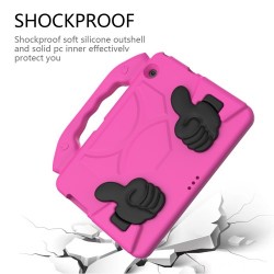 Shockproof Thumb Kickstand EVA Tablet Protective Case for Huawei MediaPad T5 10 - Rose Shockproof Thumb Kickstand EVA Tablet Protective Case for Huawei MediaPad T5 10 - Rose