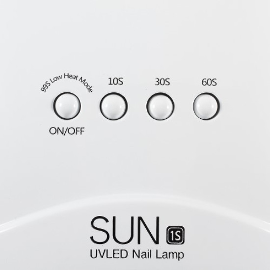 SUN 1S 48W Nails and Toe Nail Curing UV Nail Lamp Dryer with LED Display - EU Plug 