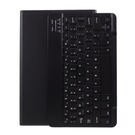 Bluetooth Keyboard Leather Stand Case for Lenovo Tab M10 Plus - Black Lenovo Cases Mobile Tablet