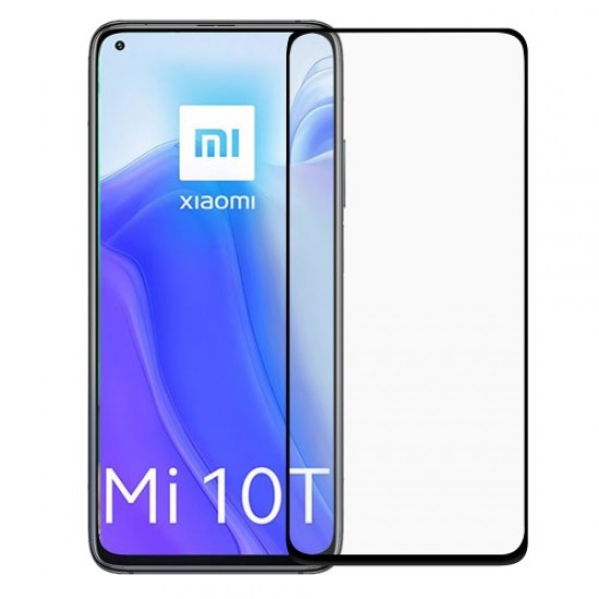 Complete Covering Tempered Glass Screen Protector for Xiaomi Mi 10T 5G Full Glue Black Edges XIAOMI Screen Protectors