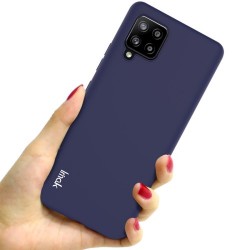 IMAK UC-2 Series Skin-feel Colorful Soft TPU Phone Cover for Samsung Galaxy A42 5G - Blue IMAK UC-2 Series Skin-feel Colorful Soft TPU Phone Cover for Samsung Galaxy A42 5G - Blue