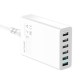 Blitzwolf BW-S15 Charger 6x USB, QC 3.0, 60 W - White  Cables Adapters & Chargers