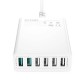 Blitzwolf BW-S15 Charger 6x USB, QC 3.0, 60 W - White  Cables Adapters & Chargers