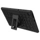 Cool Tyre Pattern PC + TPU Tablet Back Case with Kickstand for Lenovo Tab M10 Plus TB-X606F - Black Lenovo Cases Mobile Tablet