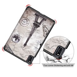 Θήκη Βιβλίο Tri-Fold με Βάση Στήριξης για Huawei MatePad 10.4 (2020) / Honor V6 - Πύργος του Άιφελ