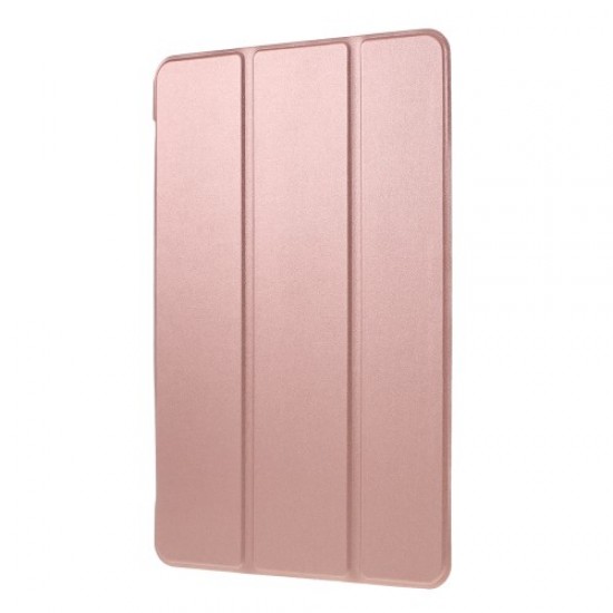 Θήκη Βιβλίο Tri-Fold με Βάση Στήριξης για Huawei MatePad Pro 10.8-inch - Ροζέ Χρυσαφί Huawei Θήκες Tablet