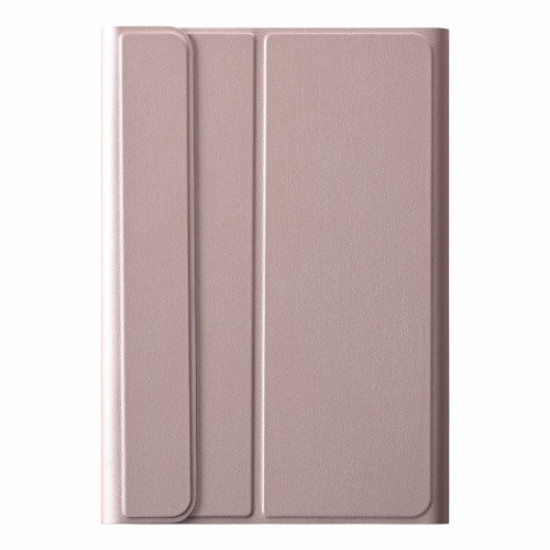 Δερμάτινη Θήκη Βιβλίο με Ασύρματο Πληκτρολόγιο για Huawei MatePad Pro 10.8 inch - Ροζέ Χρυσαφί Huawei Θήκες Tablet