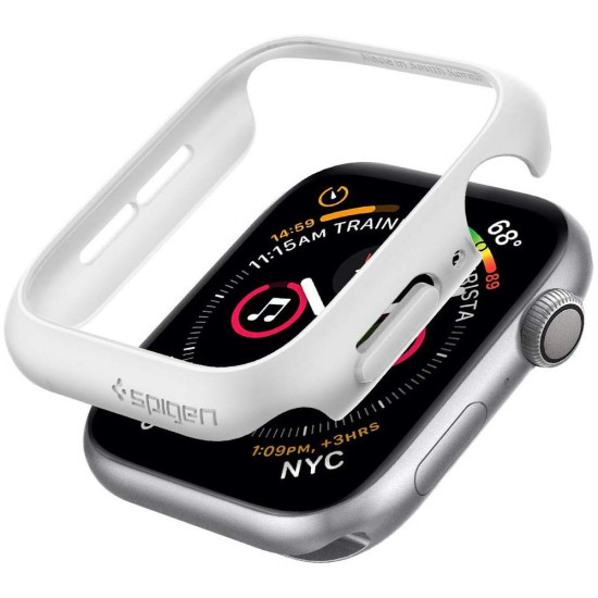 Spigen Thin Fit Apple Watch 4/5/6/SE 44mm White Apple Smart Watch