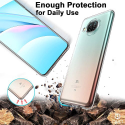 Θήκη Σιλικόνης TPU για Xiaomi Mi 10T Lite 5G - Διάφανο
