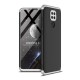 GKK Detachable 3-Piece Matte Hard PC Shell for Xiaomi Redmi Note 9 - Silver / Black XIAOMI Cases Mobile