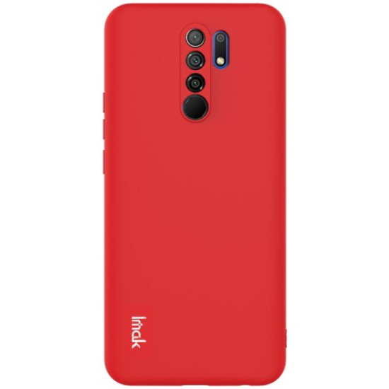 IMAK UC-2 Skin Feeling Color Soft Phone Case Cover for Xiaomi Redmi 9 - Red XIAOMI Cases Mobile