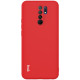 IMAK UC-2 Skin Feeling Color Soft Phone Case Cover for Xiaomi Redmi 9 - Red XIAOMI Cases Mobile