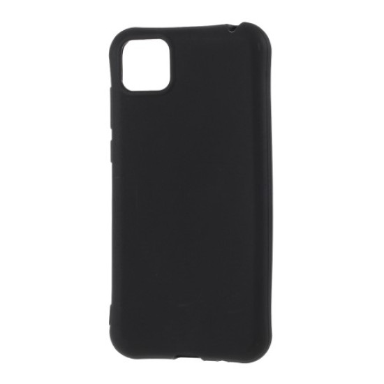 Matte Soft TPU Shell Case for Huawei Y5p - Black Huawei Cases Mobile
