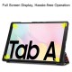Pattern Printing PU Leather Tri-fold Stand Tablet Case for Samsung Galaxy Tab A7 2020 T500 - Cartoon Graffiti Samsung Cases Mobile Tablet