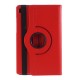Litchi Skin Leather Case with Rotating Stand for Samsung Galaxy Tab A7 10.4 (2020) - Red Samsung Cases Mobile Tablet