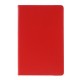 Litchi Skin Leather Case with Rotating Stand for Samsung Galaxy Tab A7 10.4 (2020) - Red Samsung Cases Mobile Tablet