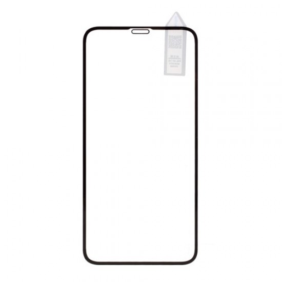 RURIHAI 0.26mm 2.5D Curved Full Glue Tempered Glass Full Size Screen Protector for iPhone XS/X/11 Pro 5.8 inch - Black 
