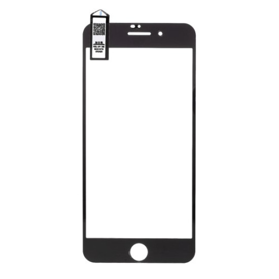 RURIHAI 0.26mm 2.5D Curved Full Glue Tempered Glass Full Size Screen Protector for iPhone 8 Plus/7 Plus 5.5 inch - Black Apple Screen Protectors