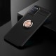 Finger Ring Kickstand TPU Case for OPPO A52/A92/A72 (Built-in Metal Sheet) - Black / Rose Gold Oppo Realme Cases Mobile