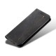 Jeans Cloth Wallet Stand Leather Case for Oppo A12 - Black Oppo Realme Cases Mobile