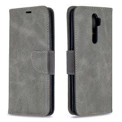 Wallet Leather Stand Case for OPPO A5 (2020)/A9 (2020)/A11x - Grey