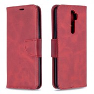 Wallet Leather Stand Case for OPPO A5 (2020)/A9 (2020)/A11x - Red