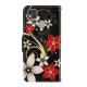 Pattern Printing Wallet Leather Stand Case for Xiaomi Redmi 9C - Beautiful Flowers XIAOMI Cases Mobile