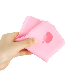 Candy Color Soft TPU Phone Case for Xiaomi Redmi Note 9S/9 Pro/9 Pro Max - Pink