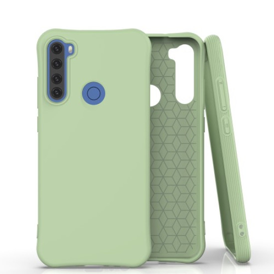 Matte Soft TPU Cell Phone Cover for Xiaomi Redmi Note 8T - Green XIAOMI Cases Mobile