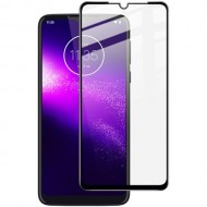 IMAK Pro+ Full Coverage Tempered Glass Screen Protector for Motorola One Macro/Moto G8 Play