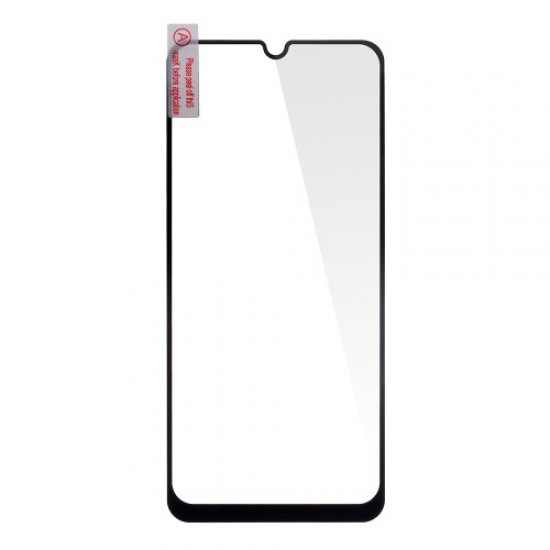 Full Size Tempered Glass Screen Protector for Motorola Moto G8 Plus - Black Motorola Screen Protectors