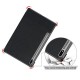 Tri-fold Stand Leather Smart Case for Samsung Galaxy Tab S7 T870 T875 - Black Samsung Cases Mobile Tablet